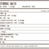 Rye flour nutritional facts
