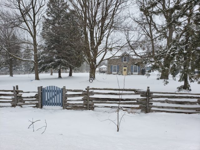 1847 Stone Milling - winter