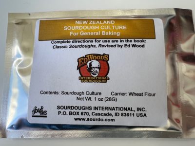 New Zealand Sourdough Culture